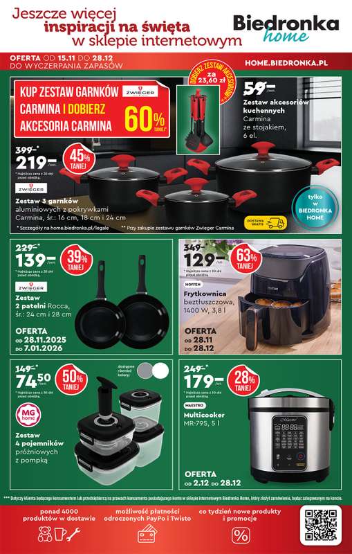 Biedronka - gazetka promocyjna Hity i inspiracje od soboty 06.12 do wtorku 23.12 - strona 45