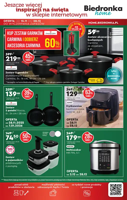Biedronka - gazetka promocyjna Hity i inspiracje od soboty 06.12 do wtorku 23.12 - strona 45