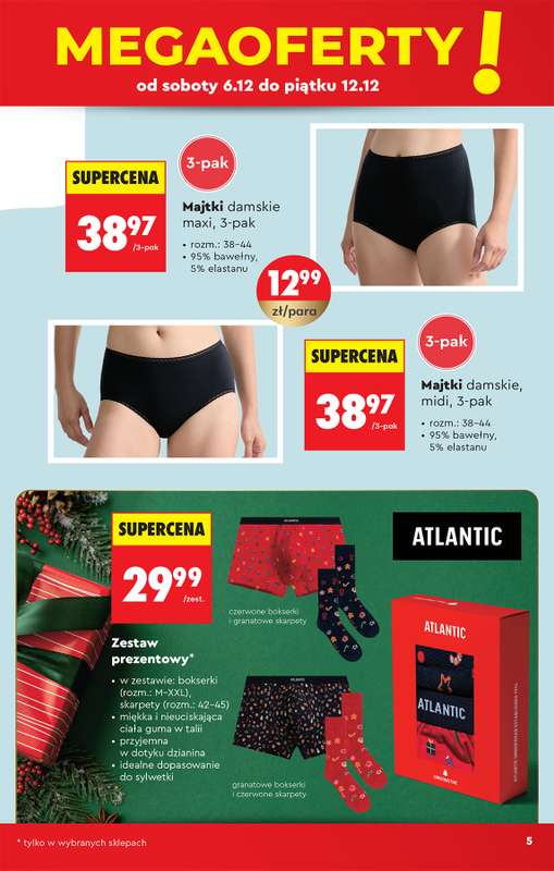Biedronka - gazetka promocyjna Hity i inspiracje od soboty 06.12 do wtorku 23.12 - strona 5