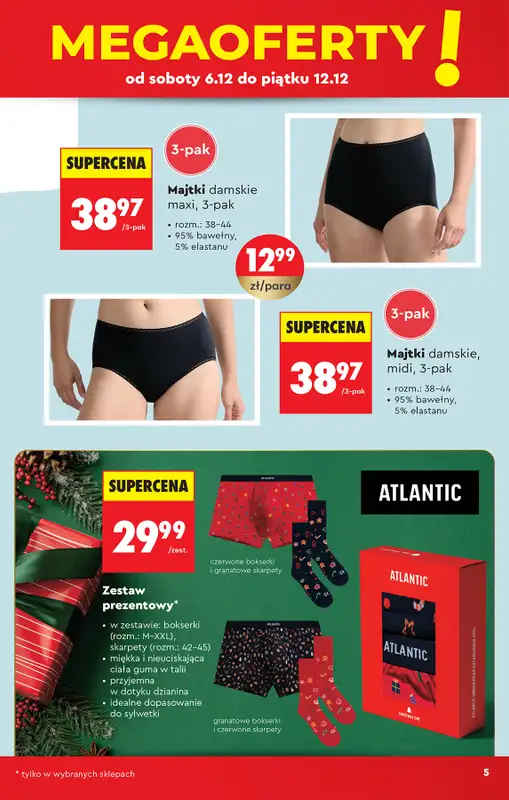 Biedronka - gazetka promocyjna Hity i inspiracje od soboty 06.12 do wtorku 23.12 - strona 5