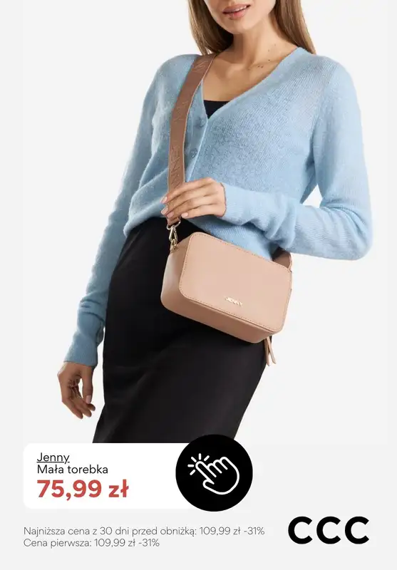 CCC - gazetka promocyjna -40% z KODEM na wszystkie torby, plecaki i walizki od soboty 06.12  - strona 3