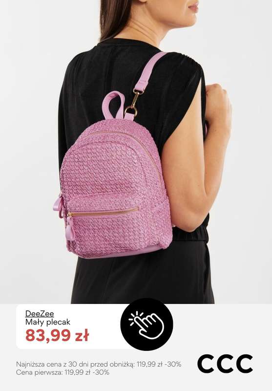 CCC - gazetka promocyjna -40% z KODEM na wszystkie torby, plecaki i walizki od soboty 06.12  - strona 6
