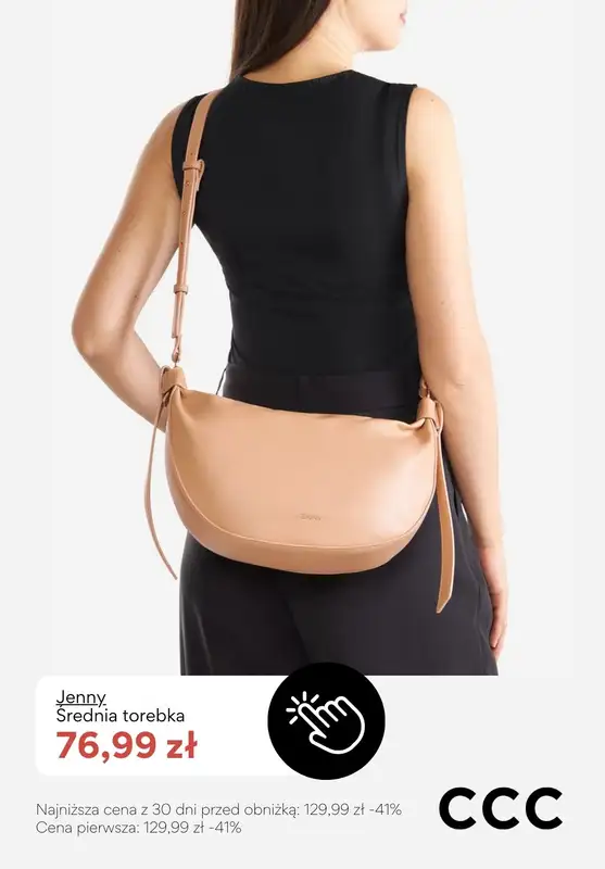 CCC - gazetka promocyjna -40% z KODEM na wszystkie torby, plecaki i walizki od soboty 06.12  - strona 5