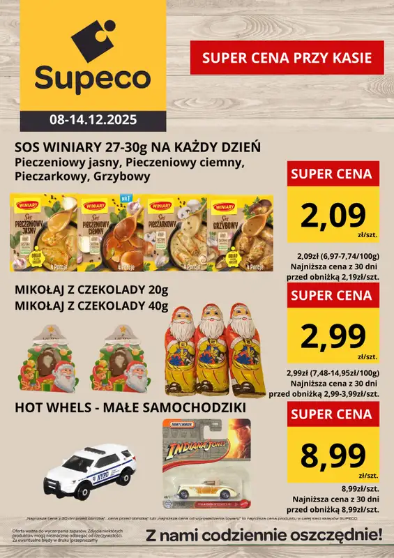 Supeco - gazetka promocyjna Oferta tygodnia od poniedziałku 08.12 do niedzieli 14.12 - strona 3