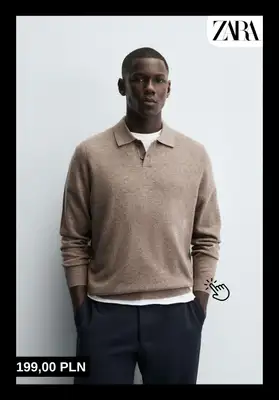 Zara - gazetka promocyjna Pomysły na prezent dla niego od piątku 05.12  - strona 8