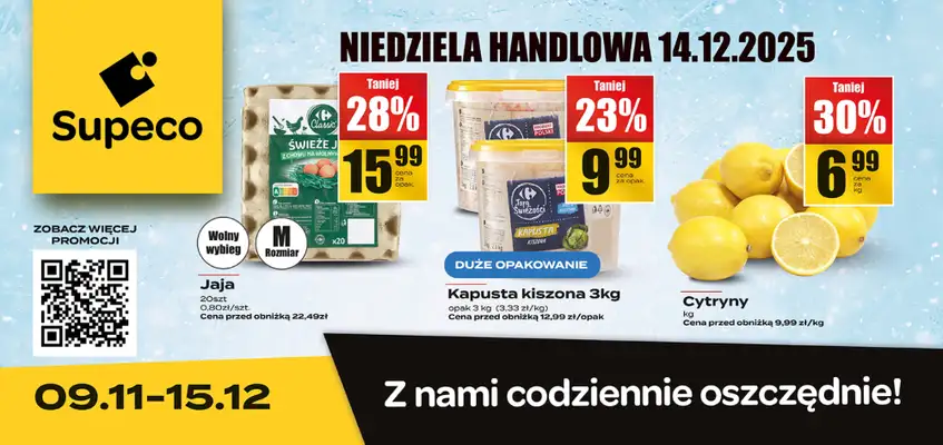 Supeco - gazetka promocyjna BLB od wtorku 09.12 do poniedziałku 15.12