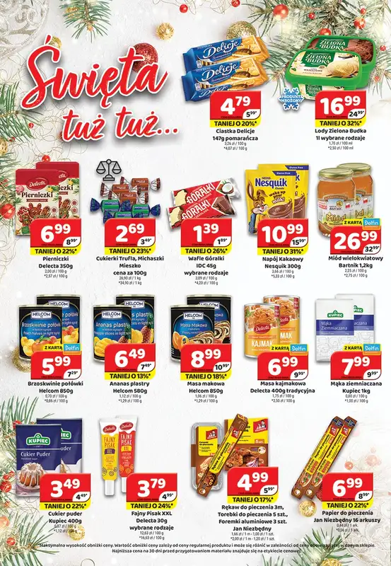 Delfin - gazetka promocyjna Gazetka od piątku 05.12 do niedzieli 14.12 - strona 4