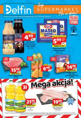 Delfin - gazetka promocyjna Gazetka od piątku 05.12 do niedzieli 14.12