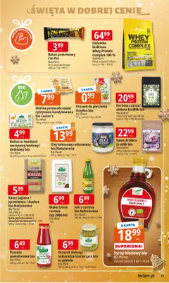Leclerc - gazetka promocyjna Oferta E.Leclerc I Święta w dobrej cenie od wtorku 09.12 do wtorku 23.12 - strona 15