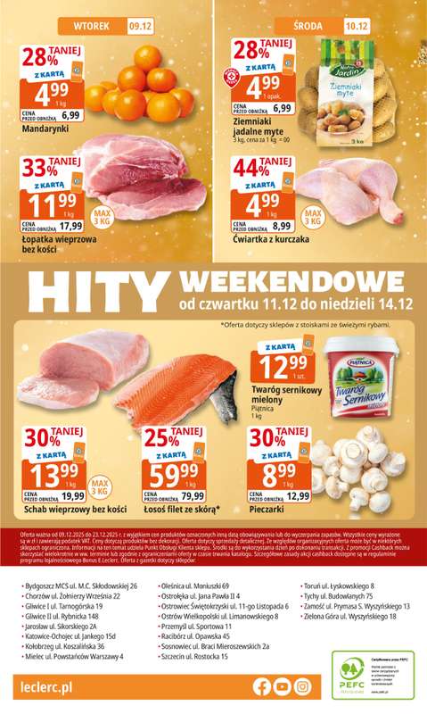 Leclerc - gazetka promocyjna Oferta E.Leclerc I Święta w dobrej cenie od wtorku 09.12 do wtorku 23.12 - strona 28