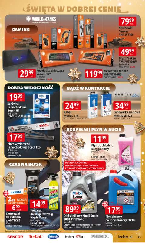 Leclerc - gazetka promocyjna Oferta E.Leclerc I Święta w dobrej cenie od wtorku 09.12 do wtorku 23.12 - strona 25