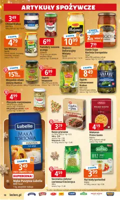 Leclerc - gazetka promocyjna Oferta E.Leclerc I Święta w dobrej cenie od wtorku 09.12 do wtorku 23.12 - strona 10