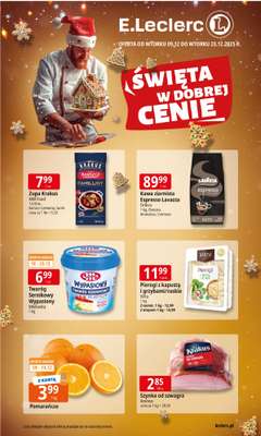 Leclerc - gazetka promocyjna Oferta E.Leclerc I Święta w dobrej cenie od wtorku 09.12 do wtorku 23.12