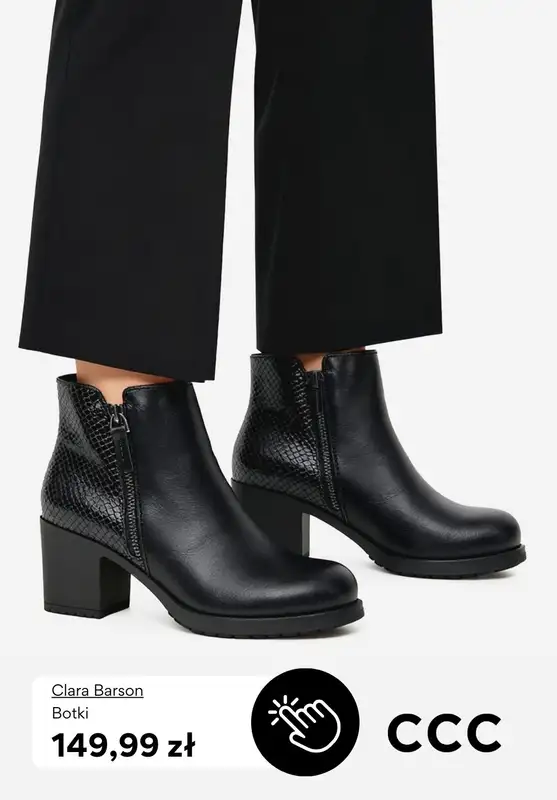 CCC - gazetka promocyjna Botki na obcasie od niedzieli 07.12  - strona 5