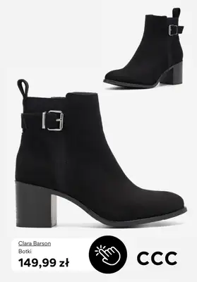 CCC - gazetka promocyjna Botki na obcasie od niedzieli 07.12  - strona 9