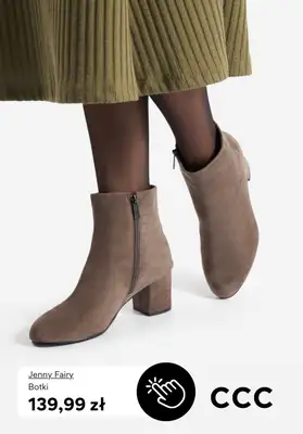 CCC - gazetka promocyjna Botki na obcasie od niedzieli 07.12  - strona 4