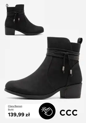 CCC - gazetka promocyjna Botki na obcasie od niedzieli 07.12  - strona 3