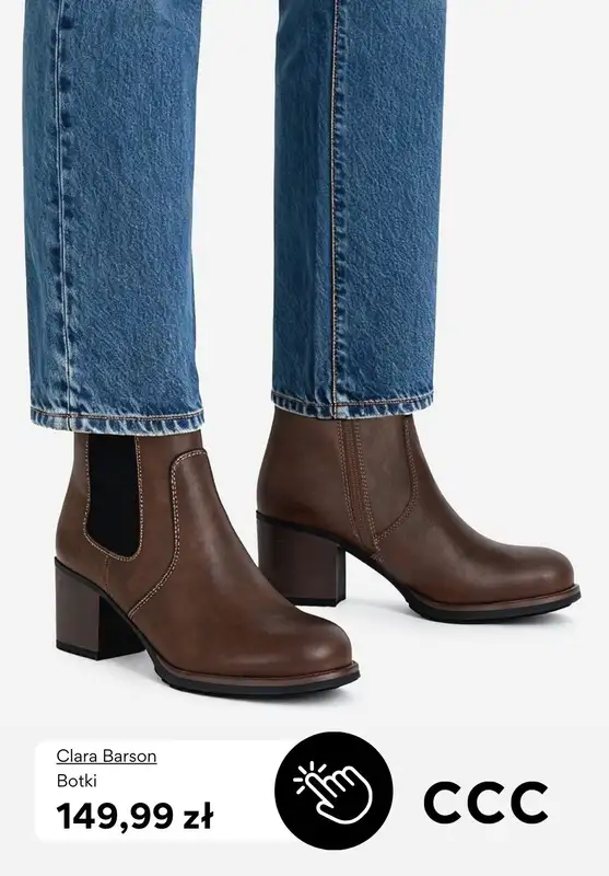 CCC - gazetka promocyjna Botki na obcasie od niedzieli 07.12  - strona 7