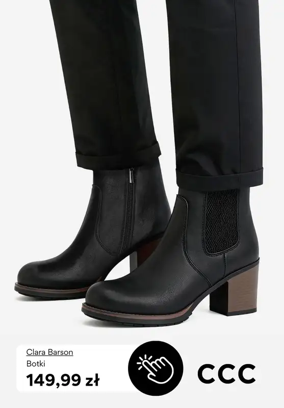 CCC - gazetka promocyjna Botki na obcasie od niedzieli 07.12  - strona 6