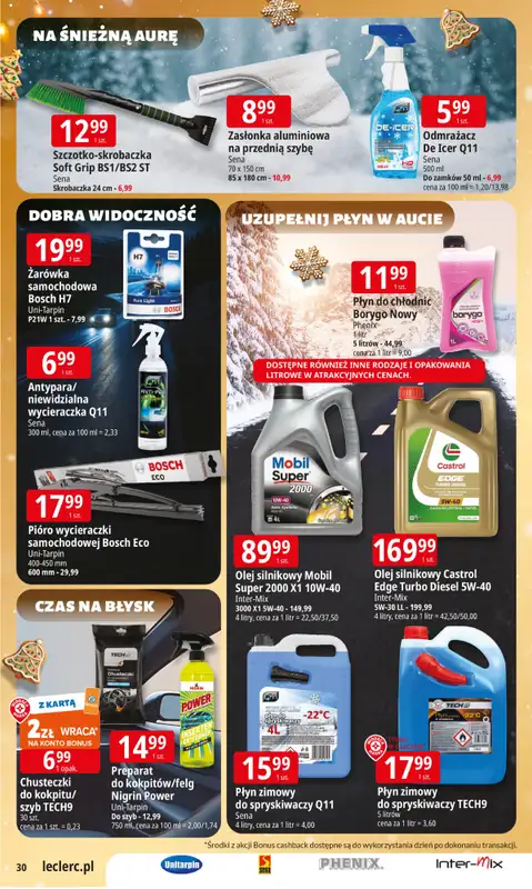 Leclerc - gazetka promocyjna Oferta E.Leclerc I Święta w dobrej cenie od wtorku 09.12 do wtorku 23.12 - strona 30