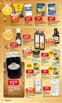Leclerc - gazetka promocyjna Oferta E.Leclerc I Święta w dobrej cenie od wtorku 09.12 do wtorku 23.12 - strona 16