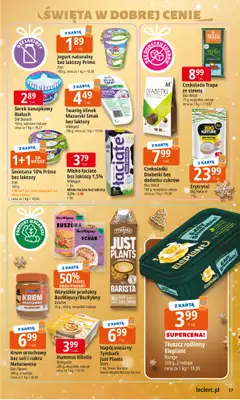 Leclerc - gazetka promocyjna Oferta E.Leclerc I Święta w dobrej cenie od wtorku 09.12 do wtorku 23.12 - strona 17
