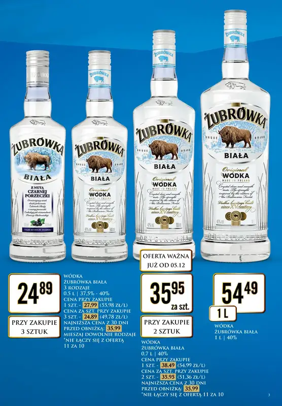 Dino - gazetka promocyjna Katalog alkoholowy od poniedziałku 08.12 do niedzieli 14.12 - strona 3