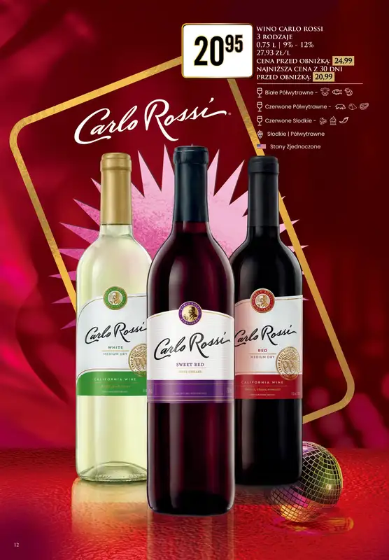 Dino - gazetka promocyjna Katalog alkoholowy od poniedziałku 08.12 do niedzieli 14.12 - strona 12