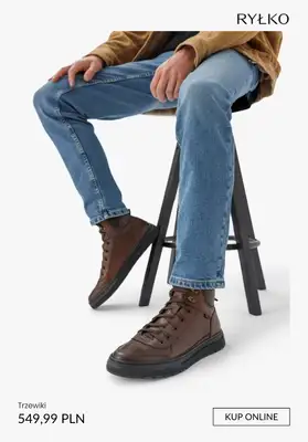 Ryłko - gazetka promocyjna TRZEWIKI męskie od piątku 05.12  - strona 8