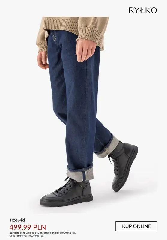 Ryłko - gazetka promocyjna TRZEWIKI męskie od piątku 05.12  - strona 9