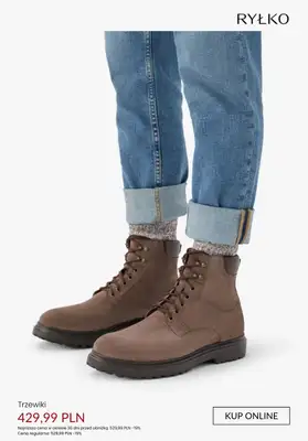 Ryłko - gazetka promocyjna TRZEWIKI męskie od piątku 05.12  - strona 6