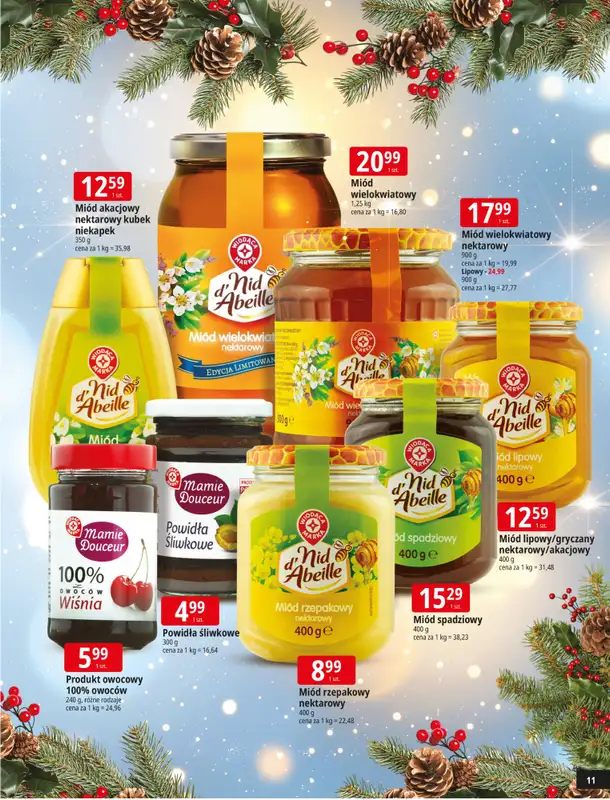 Leclerc - gazetka promocyjna Święta w dobrej cenie od wtorku 09.12 do wtorku 23.12 - strona 11