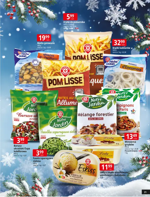 Leclerc - gazetka promocyjna Święta w dobrej cenie od wtorku 09.12 do wtorku 23.12 - strona 21
