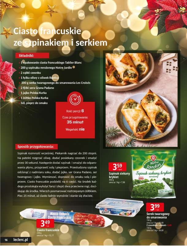 Leclerc - gazetka promocyjna Święta w dobrej cenie od wtorku 09.12 do wtorku 23.12 - strona 16