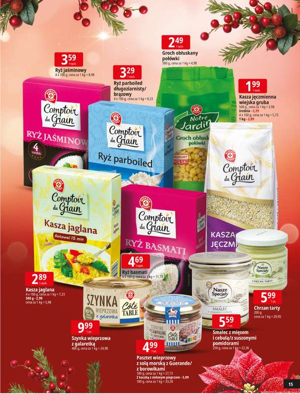 Leclerc - gazetka promocyjna Święta w dobrej cenie od wtorku 09.12 do wtorku 23.12 - strona 15