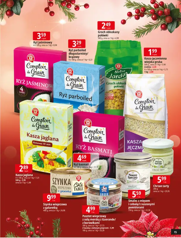 Leclerc - gazetka promocyjna Święta w dobrej cenie od wtorku 09.12 do wtorku 23.12 - strona 15