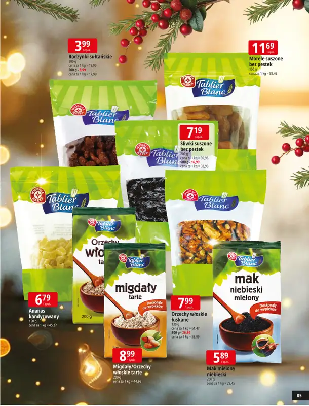 Leclerc - gazetka promocyjna Święta w dobrej cenie od wtorku 09.12 do wtorku 23.12 - strona 5