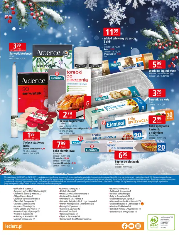 Leclerc - gazetka promocyjna Święta w dobrej cenie od wtorku 09.12 do wtorku 23.12 - strona 32