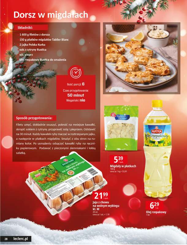Leclerc - gazetka promocyjna Święta w dobrej cenie od wtorku 09.12 do wtorku 23.12 - strona 28