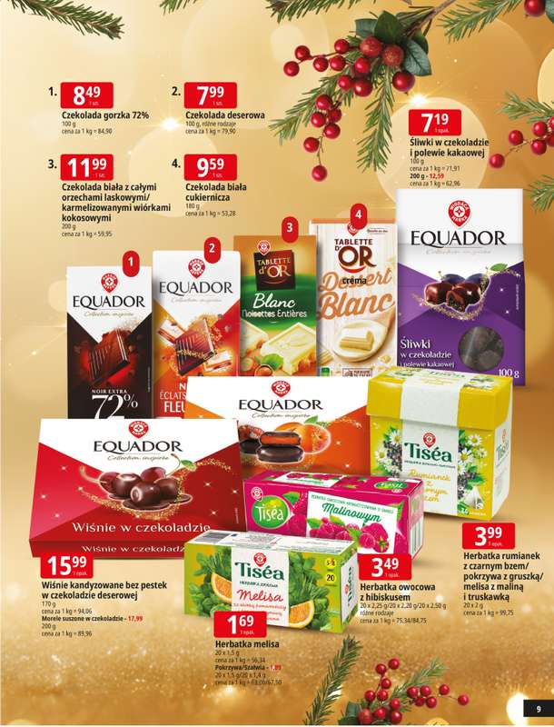 Leclerc - gazetka promocyjna Święta w dobrej cenie od wtorku 09.12 do wtorku 23.12 - strona 9