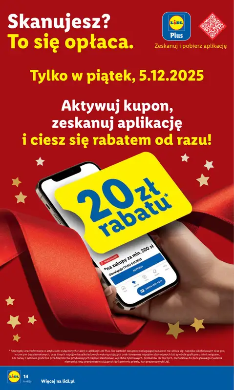 Lidl - gazetka promocyjna Oferta od czwartku od czwartku 04.12 do niedzieli 07.12 - strona 14