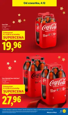 Lidl - gazetka promocyjna Oferta od czwartku od czwartku 04.12 do niedzieli 07.12 - strona 21