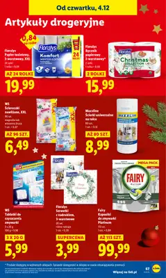 Lidl - gazetka promocyjna Oferta od czwartku od czwartku 04.12 do niedzieli 07.12 - strona 71