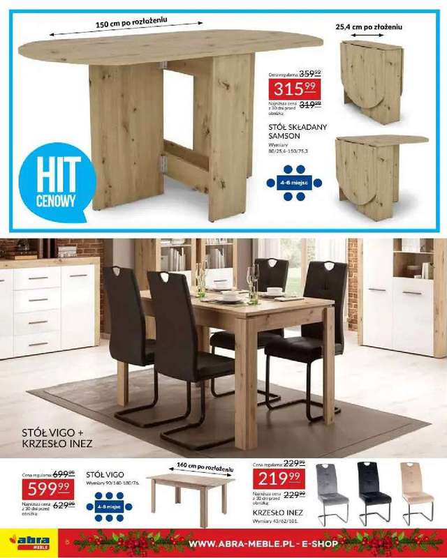 Abra Meble - gazetka promocyjna Obniżki w prezencie od środy 03.12 do piątku 26.12 - strona 6