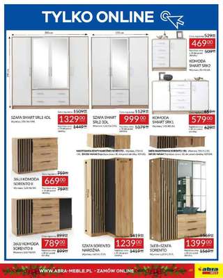 Abra Meble - gazetka promocyjna Obniżki w prezencie od środy 03.12 do piątku 26.12 - strona 45