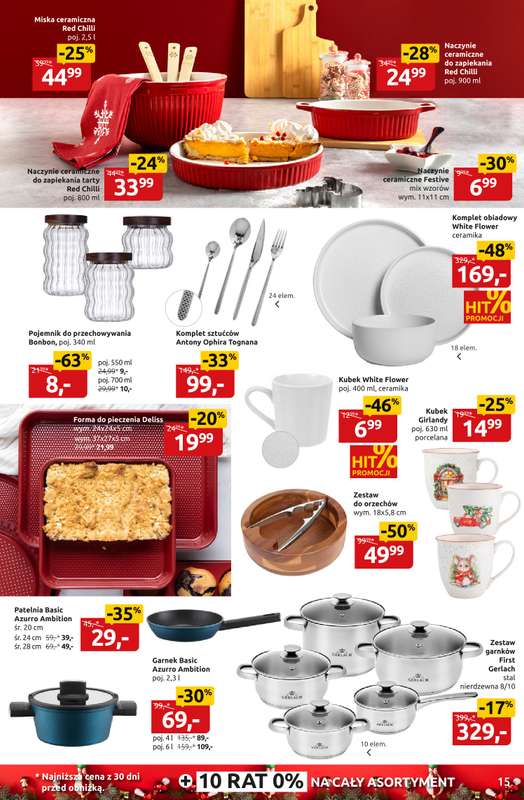 Black Red White - gazetka promocyjna Magia Świątecznych Okazji do -50% od poniedziałku 01.12 do wtorku 23.12 - strona 15