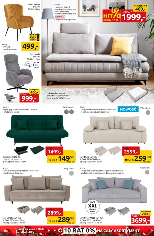 Black Red White - gazetka promocyjna Magia Świątecznych Okazji do -50% od poniedziałku 01.12 do wtorku 23.12 - strona 6