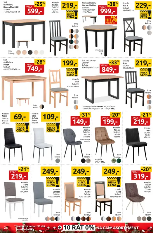 Black Red White - gazetka promocyjna Magia Świątecznych Okazji do -50% od poniedziałku 01.12 do wtorku 23.12 - strona 2