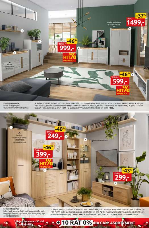 Black Red White - gazetka promocyjna Magia Świątecznych Okazji do -50% od poniedziałku 01.12 do wtorku 23.12 - strona 4