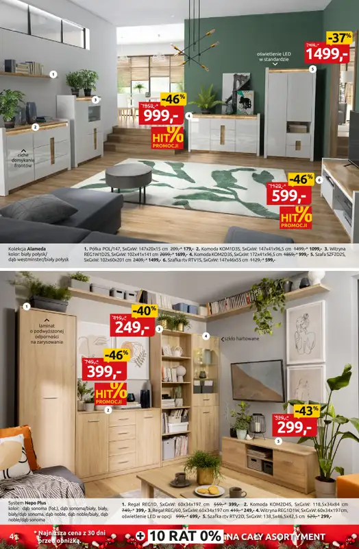 Black Red White - gazetka promocyjna Magia Świątecznych Okazji do -50% od poniedziałku 01.12 do wtorku 23.12 - strona 4